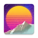 Logo of Aesthetic Wallpapers android Application 